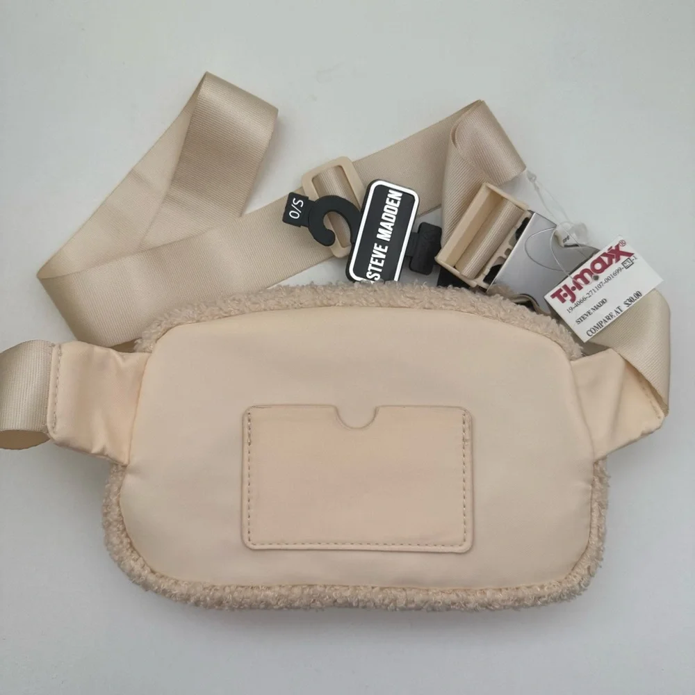 NWT | Sherpa Fanny Pack Bundle | Steve Madden + Luxe & Willow - Picture 10 of 13